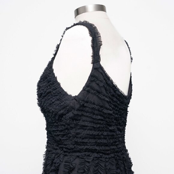 Mac Duggal. Sleeveless Ruffle Tiered Dress. - Picture 9 of 14